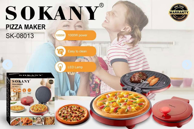 پیتزا پز و گریل دوکاره سوکانی مدل SK_08013