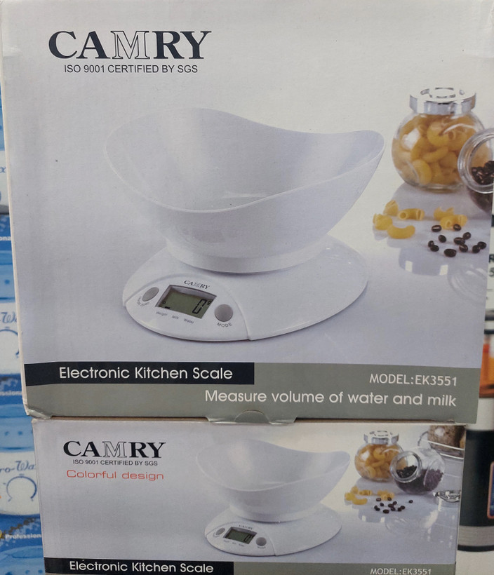 ترازو آشپزخانه کاسه ای CAMRY مدل EK_3551