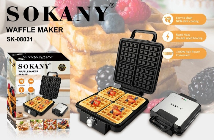 وافل ساز سوکانی- مدل SOKANY SK-08031