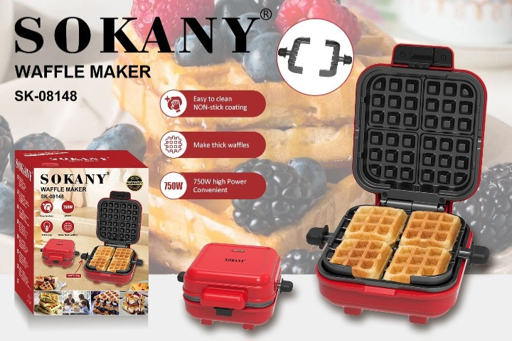 وافل ساز سوکانی مدل SOKANY SK-08148