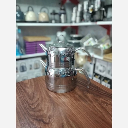 کتری و قوری تمام استیل برند کرکماز ترکیه مدل A16۵۰