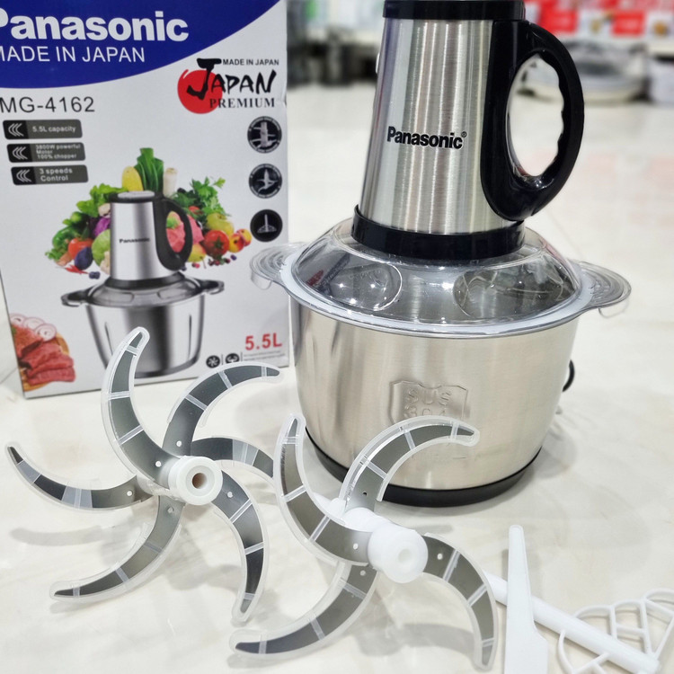 خردکن کاسه استیل پاناسونیک- ظرفیت 5/5 لیتری- قدرت 3800W - مدل 4162