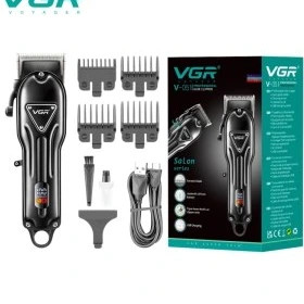 ماشین اصلاح وی جی آر مدل V-051 با تیغه تیتانیوم و ضد آب