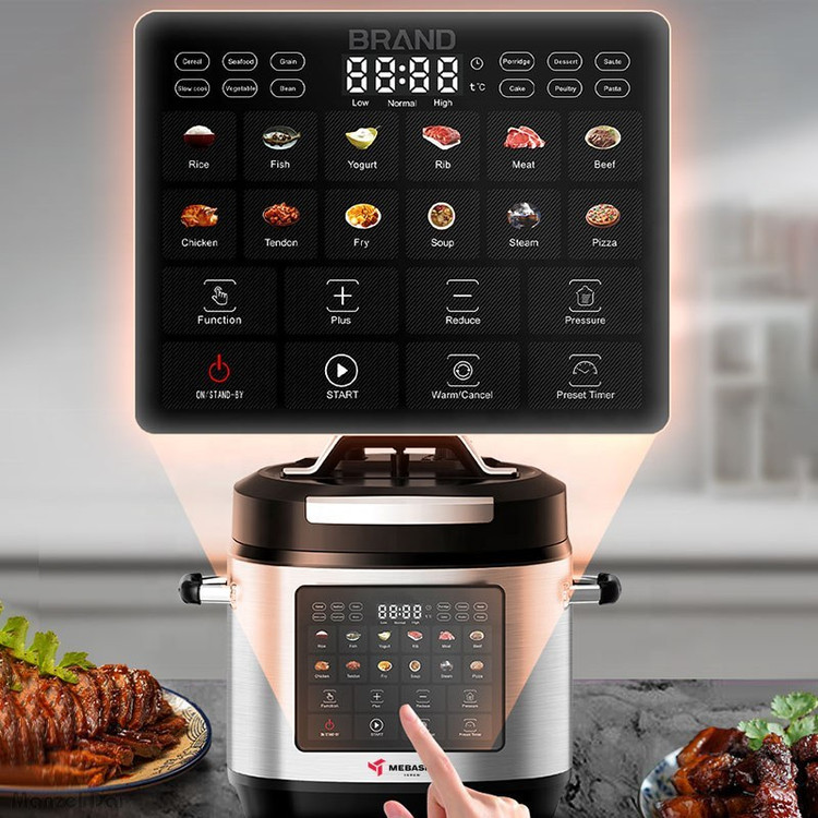 زودپز برقی مباشی مدل ME-PC908 ظرفیت ۸ لیتر چند کاره