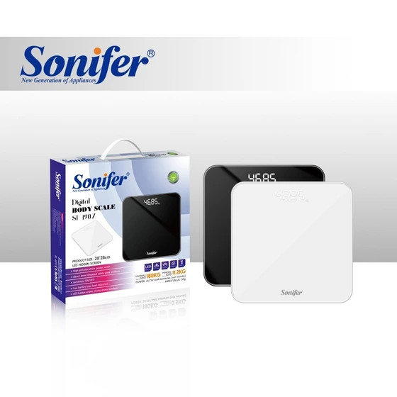 ترازو وزن کشی دیجیتال سونیفر 180 کیلوگرم مدل SF-1907