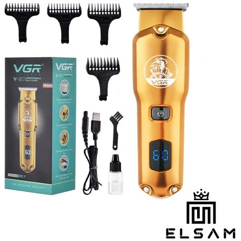 ماشین اصلاح وی جی آر مدل V-927 ضد آب با تکنولوژی برش مستقیم