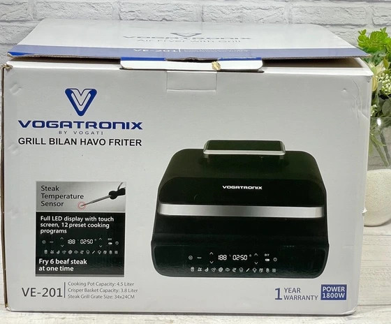 سرخ کن بدون روغن وگاترونیکس مدل VE-201 ظرفیت 4.5 لیتری