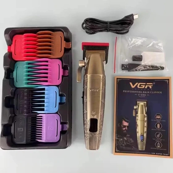 ماشین اصلاح وی جی آر مدل VGR-036 با تیغه تیتانیوم