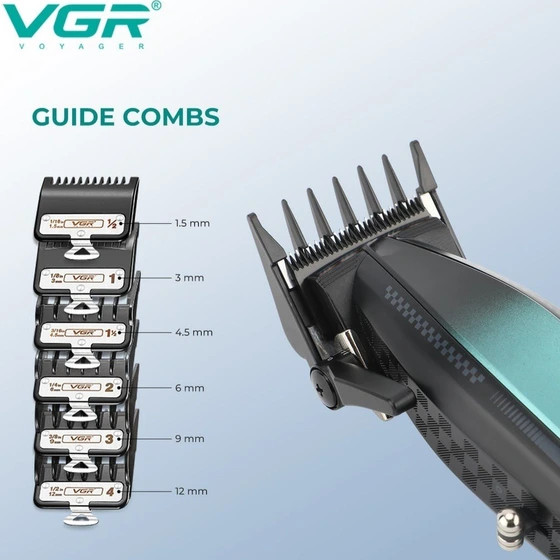 ماشین اصلاح وی جی آر مدل V-270 با تیغه سرامیک
