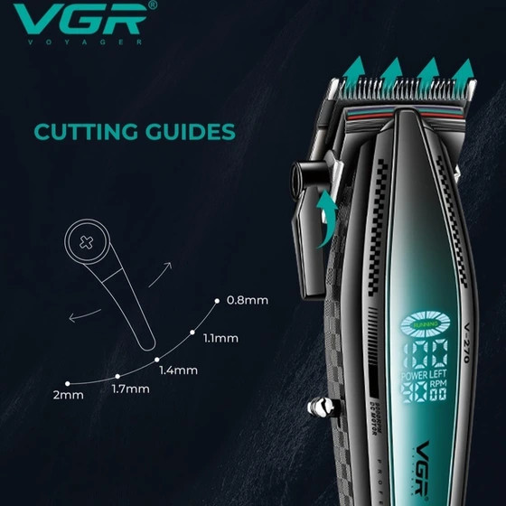 ماشین اصلاح وی جی آر مدل V-270 با تیغه سرامیک