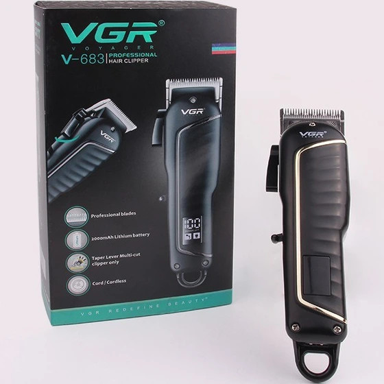 ماشین اصلاح وی جی آر مدل V-683 با تکنولوژی برش مستقیم و استیل ضد زنگ
