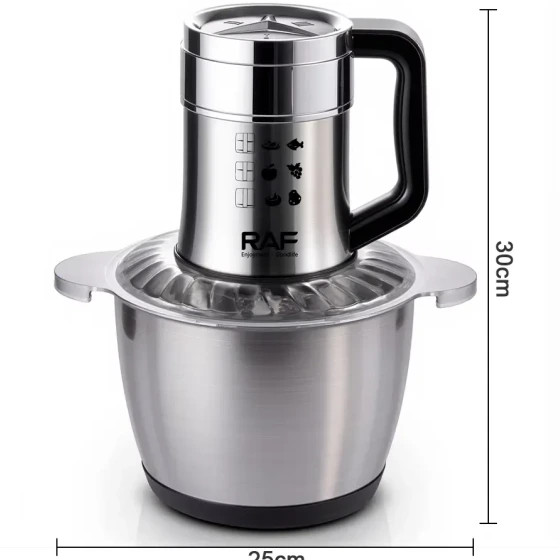 خردکن و غذاساز برقی پرظرفیت راف مدل R.7603