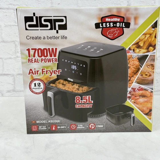 سرخ کن بدون روغن دی اس پی مدل KB-2066 ظرفیت 8.5 لیتری