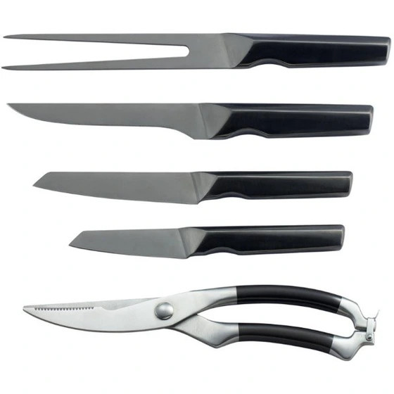 سرویس چاقوی عرشیا مدل KS112-3269 ظرفیت ۱۰ تکه تیتانیوم