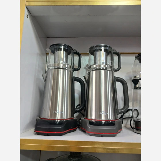 چای ساز یونیک مدل ۳۱۲۳ کتری استیل ظرفیت ۲.۵ لیتر